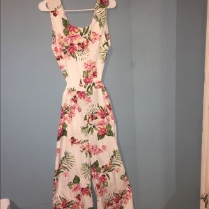 Floral Jumpsuit